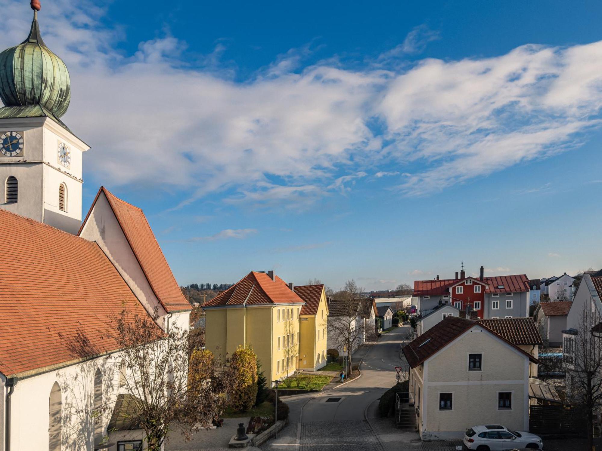 Crest - Riverside Lofts Mit Parken I Balkon I Kueche I Regendusche Passau Exteriör bild